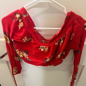 Floral romper set